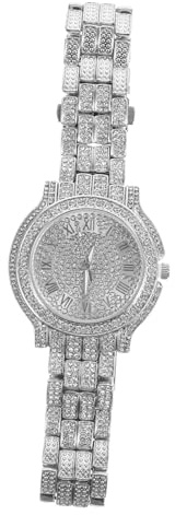 GALPADA Strass Orologio Digitale Orologio Casual Orologio Per Il Tempo Libero Decorazione Delle Donne Orologio Decorazione Orologio Da Polso Da Donna Di Anniversario Orologio