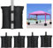 4Pack Gazebo Weights Sand Bags Tent Sandbags Industrial Grade 600D Heavy Duty Sand Weight Bags Gazebo Leg Pergola Sandbags Parasol Weights Bag for Any Pop Up Tents Canopy Umbrella