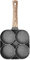 CCKUHN ,Suppentopf Spiegeleierpfanne Vierloch-Eierpfanne Pfanne Bratpfanne Frühstücksbratpfanne Lochpfanne Wok