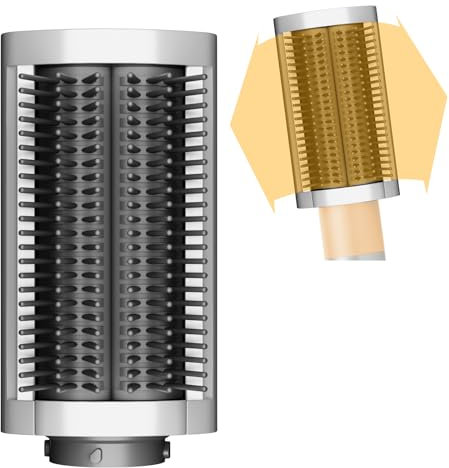 ZEPHBLOW Spazzola lisciante per Dyson Airwrap, pettine per capelli inclini a crespo a lisciare e lisciare, accessorio di ricambio per parte n. 971892-07