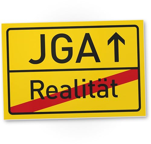 DankeDir! JGA - 30 x 20 cm Schild Kunststoff - Fotobox Partydeko Requisiten Junggesellenabschied Accessoires - Geschenk Bräutigam Braut Deko Idee Karte Überraschung Bachelor Party Bride Groom