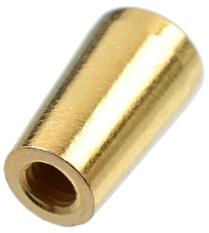 Punta de pastilla de guitarra selector de palanca de guitarra con punta de metal de latón, punta de palanca de 3 vías para guitarra