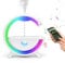 RANJIMA Luftbefeuchter Schlafzimmer, 500ml Anti Schwerkraft Luftbefeuchter Mini,3-in-1 Air Humidifier mit 7 Farben Nachtlicht und Bluetooth Lautsprecher für Kinderzimmer Büro Pflanzen,Auto Abschaltung