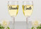 Stickers personnalisés pour Verres ou Gobelets - Donnez une touche unique et élégante à votre cérémonie ! Décoration de verre pour évènements - Marque place prénoms - Fabrication artisanale Française