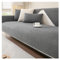FYFWPA Chenille Sofabezug L Form Couch Überzug U Form Sofaschoner Wasserdicht Sofahusse Antifouling Sofaüberwürfe rutschfest für 1 2 3 4 Sitzer Ecksofa(Dark Grey,70 * 150cm)