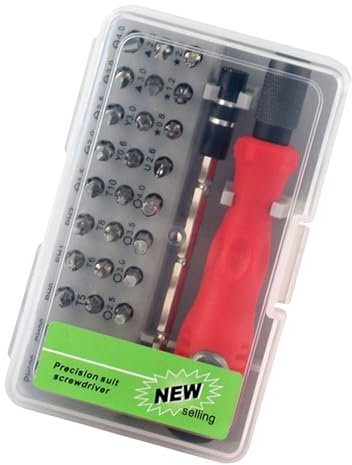 32-in-1 Präzises Schraubendreher-Set, professionelle Reparatur-Werkzeug-Sets für Computer, Laptop, Spielkonsolen-Zubehör