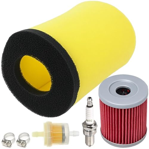 ZAMDOE Luft-Ölfilter passend für Suzuki 1987–2001 Quadrunner 250 1991–2002 King Quad 300 LTF4WDX 1991–1998 Quadsport Z250 LTZ250 2x4 2004–2006 Ozark 250 LTF250 2x4 2002–2006 13780-05G00 13780-05G10