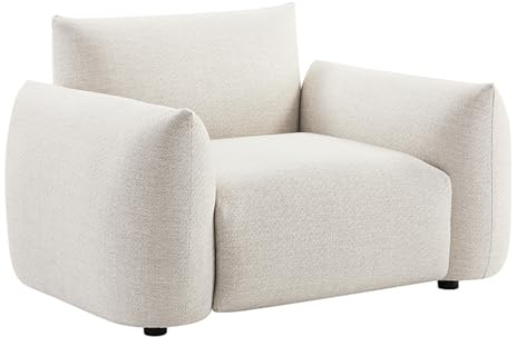 Riess Ambiente Outdoor Gartensessel Seahawk - Creme - Aluminium - 1-Sitzer Sofa wetterfest Outdoor-Sessel Sessel Gartenmöbel