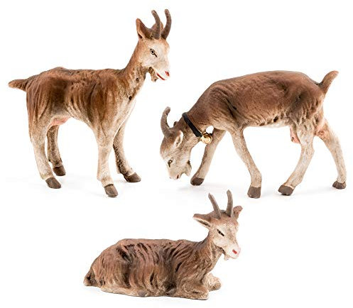 Marolin Ziegengruppe, 3 Figuren, zu 11-12cm Figuren