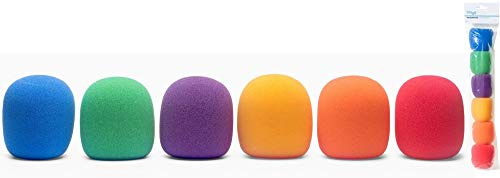 Stagg 25 mm Foam Windscreens for Microphone (Pack of 6)
