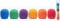 Stagg 25 mm Foam Windscreens for Microphone (Pack of 6)