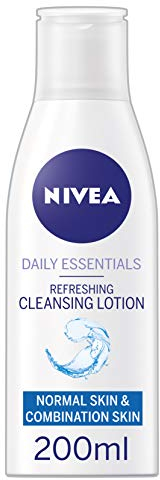 NIVEA Visage Erfrischende Reinigungsmilch 200 ml, 6 Stück