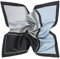 CHIC DIARY 60 * 60cm Seidentuch Damen Elegant Schal Quadratisches Halstuch Seidenschal Karoschal Scarf Dekorative Accessories