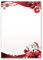 50 Blatt Briefpapier Weihnachten BRIEF AN DEN WEIHNACHTSMANN - DIN A5 Format - Paper-Media
