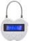 Zeitschaltuhr Schloss USB Sicherheitsschloss Digital Zeitschalter Automatische Entriegelung Reiseschloss für Zuhause Hotel Büro draußen, weiß