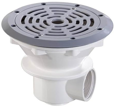 Astralpool Bonde de Fond Grise Ø210 mm (béton, Liner)