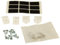sparefixd Cupboard Decor Door Mounting Set to Fit Siemens Dishwasher
