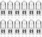 Haraqi 12 Pack G9 Halogen Bulbs 28W 230V 2800K Warm White 310Lm,Clear Capsule Halogen Lamps Dimmable, No Strobe, No Flicker