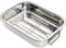 SDMAX Stainless Steel Oven Roasting Tin with Rack, Folding Side Handles, Baking Roaster Grill Rack, Roaster Set, Oven Grill Tray (X Large 42x30.5x6cm)