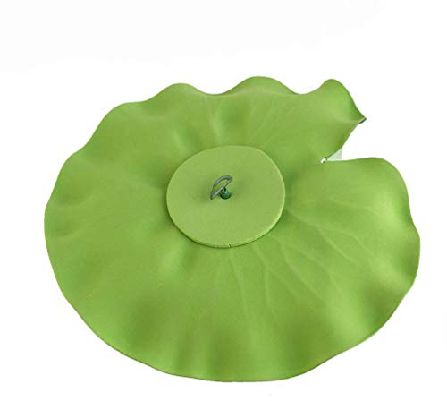 HEALLILY 5st Blumenschmuck Für Aquarien Kunstblumen Für Aquarien Miniteich Schwimmende+teichdeko Deko Für Schwimmkerzen Hochzeitsdekorationen Dekoration Wohnkultur Lotus Weiß Seerose