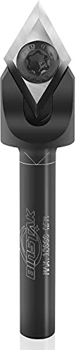 BINSTAK 60 Grad V Nut Router Bit 1/4 Zoll Schaft Hartmetall Einsatz Holz CNC Router Bits Gravier-Bit für Holzbearbeitung
