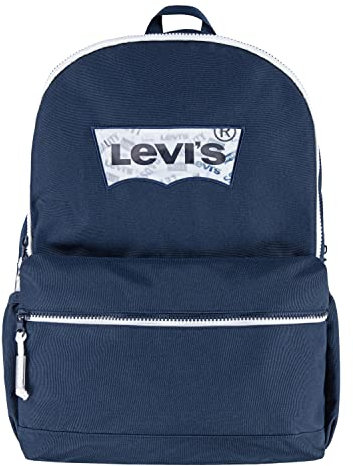 Levi's Unisex-Erwachsene Batwing Backpack Rucksack mit klassischem Logo, Dress Blues/Fill, Einheitsgröße