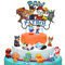 mohito 13PCS Paw Patrol Tortenfiguren,Paw Patrol Kuchen Deko Mini Figuren Tortendeko Cake Topper Kuchendeko für Kinder Party Liefert Dekorationen