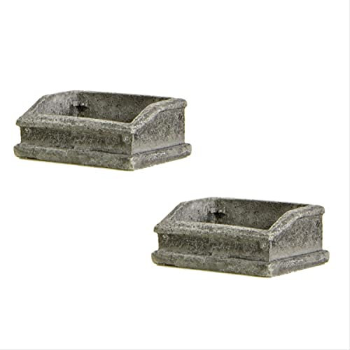 Bachmann 44-0510 Scenecraft Ballast Bins 2pcs (Pre-Built)