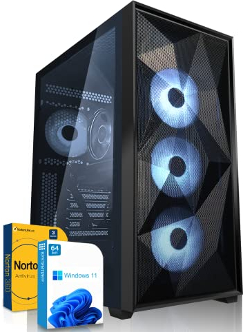 SYSTEMTREFF PC Gamer High-End AMD Ryzen 9 7900X 12x5.6GHz | Nvidia RTX 5070 12GB | 1To M.2 NVMe | 32Go DDR5 RAM | Windows 11 Pro | Ordinateur de Bureau pour Les Joueurs, Les Gamers & Streamer