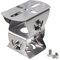 SamIdea Universal Steel 2-Layer Wall Pole Joint Mount Adaptor, 3-Axis Universal Bracket Adjustable Solid Metal Base Extension Adapter Suitable for CCTV Security Cameras(Double-deck Universal Mount)