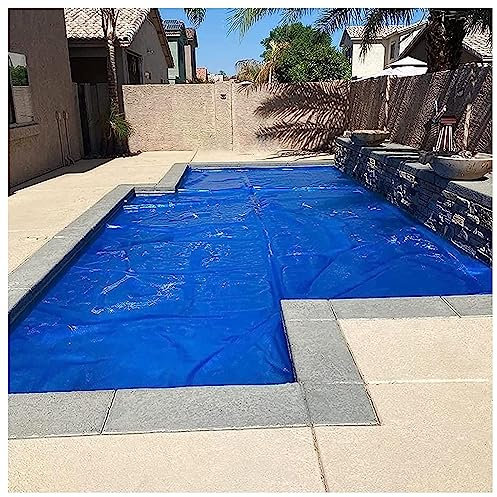 GONCBKVN Solar-Poolabdeckungen für rechteckige oberirdische Pools, Whirlpool-Abdeckungen, thermische schwimmende Spa-Deckenabdeckungen (Size : 2m x 3m/6ftx10ft)