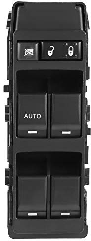 BOROCO Interruttore Alzacristallo Elettrico, Pulsante, Nero, Jeep Patriot Compass Dodge Caliber 2007-2010 56040691AC
