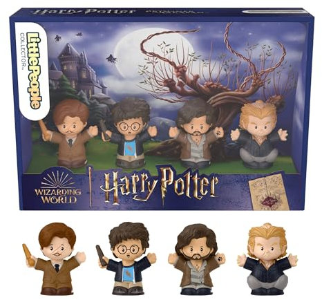 LittlePeople Collector Sondereditionsset zum Film Harry Potter und der Gefangene von Askaban für Erwachsene und Fans, 4 Figuren, HVG47