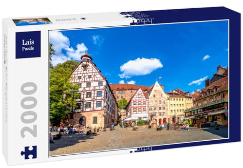 Lais Puzzle Nürnberg, Beim Tiergärtnertor, Kaiserburg 2000 Teile