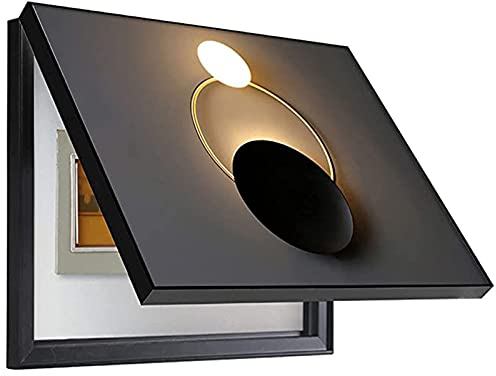 Sicherungskasten Abdeckung Schrank, Klappdeckel-Zählerkasten, dekorativer Bilderrahmen, Elektrokasten-Dekoration, moderner dekorativer Zählerkasten, elektrisch, abnehmbare Zähler, D, 60 x 50 cm ( Colo