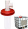 GEDEGOOK F-Forme IBC Coperchio Filtro per Acqua Piovana, Coperchio IBC con Filtro, Coperchio per filtro dell'acqua piovana, Tappo Serbatoio IBC 245 mm, Accessorio IBC con Filtro a Rete