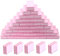 SALVMARY Mini Nail Buffer Blocks, 100/180 Grit Sponge Buffing Sanding Block File for Natural Gel Acrylic Nails Manicure Tools Set 50 Pcs, Pink