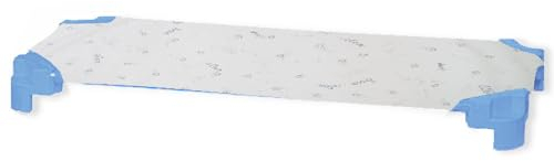 10XDIEZ Sábana Ajustable Hamaca guardería (Verde - 53x130cm)