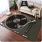 Vinyl Disc Player Wohnzimmer Fußmatte Küche Flur Moderner Bereich Teppich Schlafzimmer Nachttisch Sofa Tisch Fußmatte 80X120Cm
