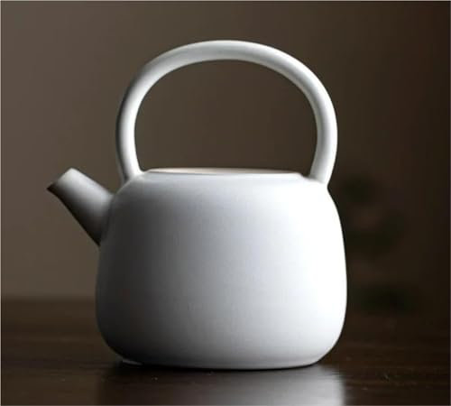 Teapots Heat-Resistant Loop-Handled Teapot Tea Kettle Candle Tea Electric Ceramic Water Boiling Kettle Tea Making Device Teapots & Coffee Servers Travel Tea Set(Type-B)