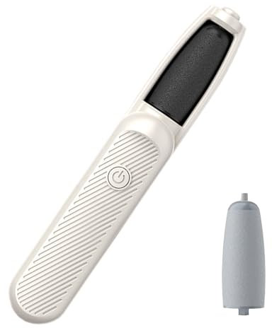 Removedor Co Coon Callos Eléctrico, Herramienta Eléctrica Para, Recargable, Lima Portátil Durezas, Para Pies ásperos Y, Con 1 Removedor De Callos Y 2 Cabezales De Lijado, 19x3,5cm