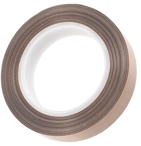 BESTonZON Ptfe Dichtungsband aus Verschleißfestem Teflonband 13mm Breit Hitzebeständiges Isolierband für Vakuumiergerät und Industrielle Anwendungen 1 Rolle