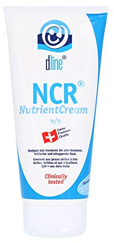 dline NCR-NutrientCream Fettcreme vom Pflegeprofi | 200ml Tube | Feuchtigkeitscreme für trockene bis sehr trockene Haut | Aloe vera, Bienenwachs, Glycerin, Panthenol, Urea, Jojobaöl, Mandelöl