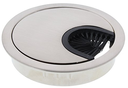 Tonitec Passacavi Con Finitura In Acciaio Inox, 60 Mm