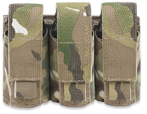 Warrior Triple 40mm Pouch Multicam