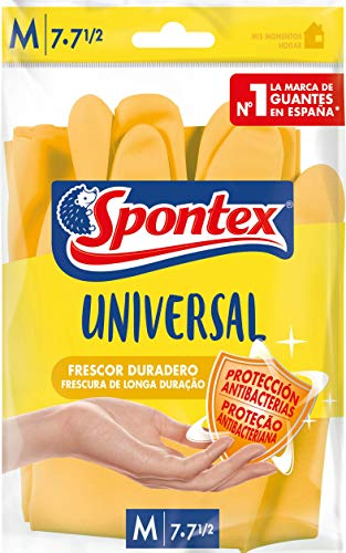Guantes Universal Latex Talla Mediana (7-7 1/2)