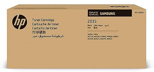 Samsung SU907A MLT-D203S Toner Cartridge, Black, Pack of 1 Standard