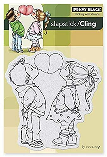 Penny Black Bubble Heart Decorative Stamp