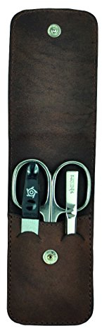 Pfeilring Manicure-Etui Eleganza, antik braun
