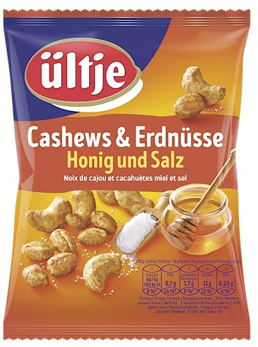 ültje Cashews & Erdnüsse, Honig und Salz (1 x 200 g)